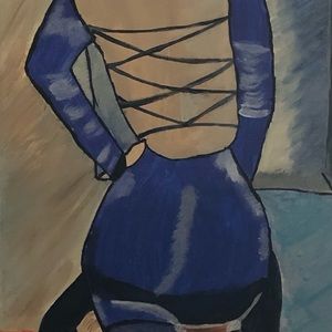 Original acrylic painting.